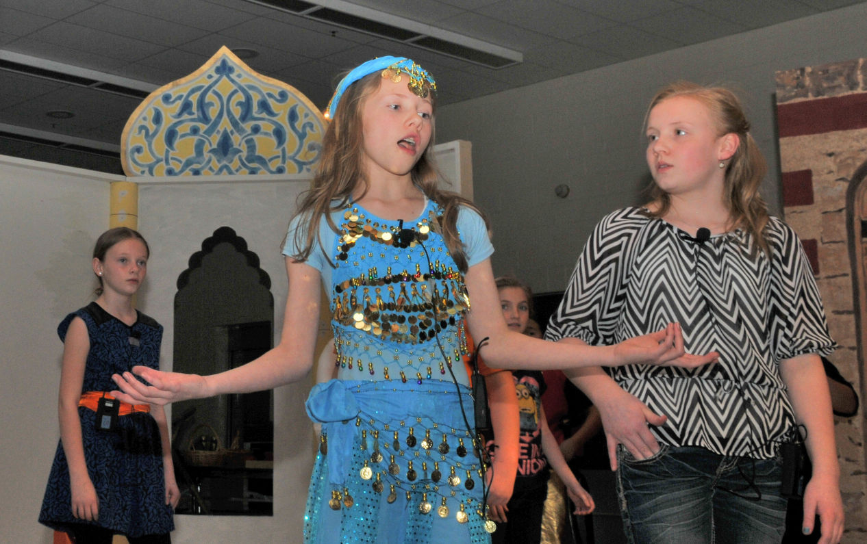 White Pine Elementary School's Production of "Aladdin."